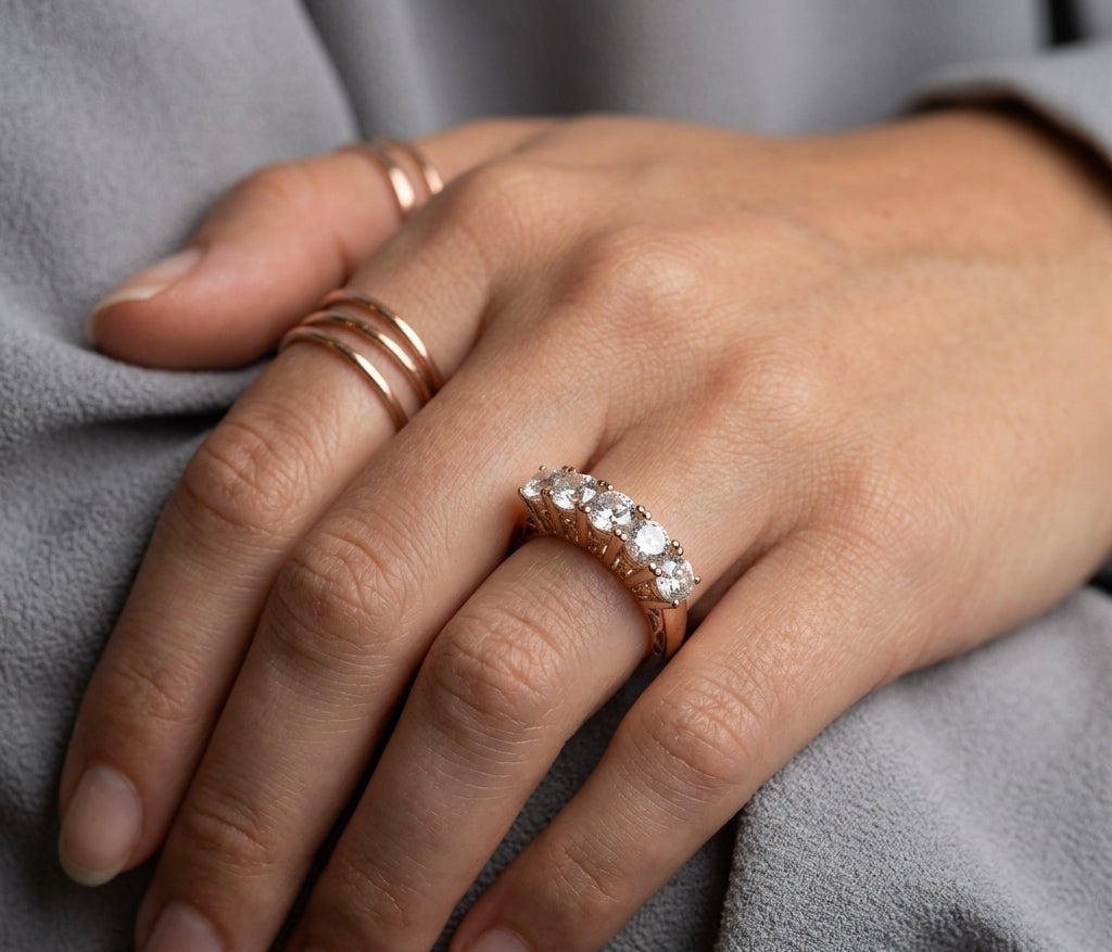 Rosé Brilliance Ring