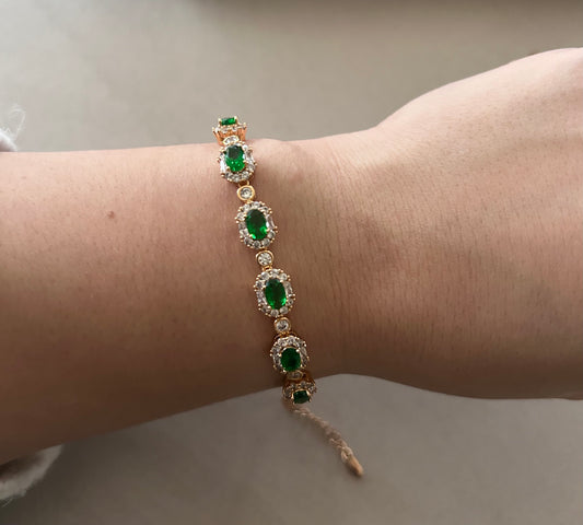 Ermin green bracelet