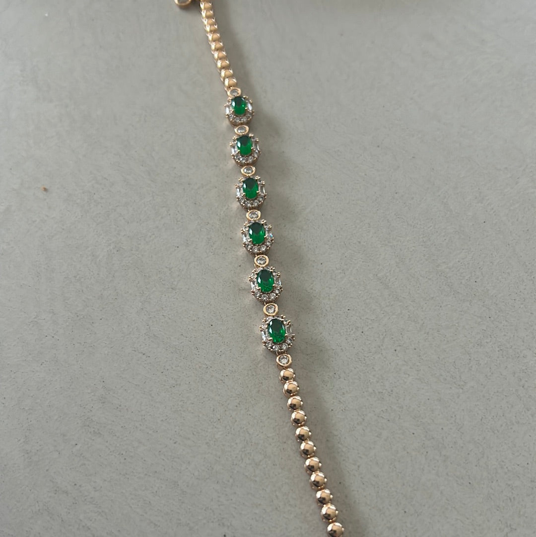 Ermin green bracelet