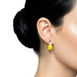 Aurelia Drop Earrings - yellow