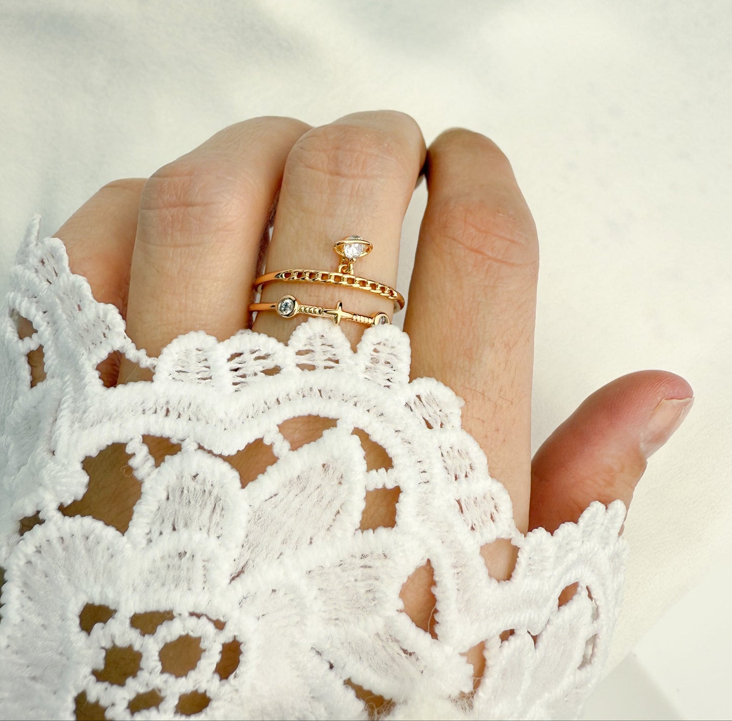 Bella Lumi Ring – gouden ring van DiSora