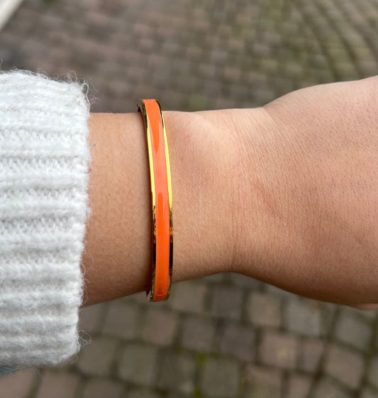 Orange Gold Bracelet