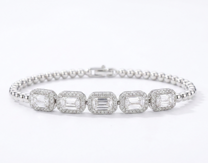 Five Sparkle Crystal Armband