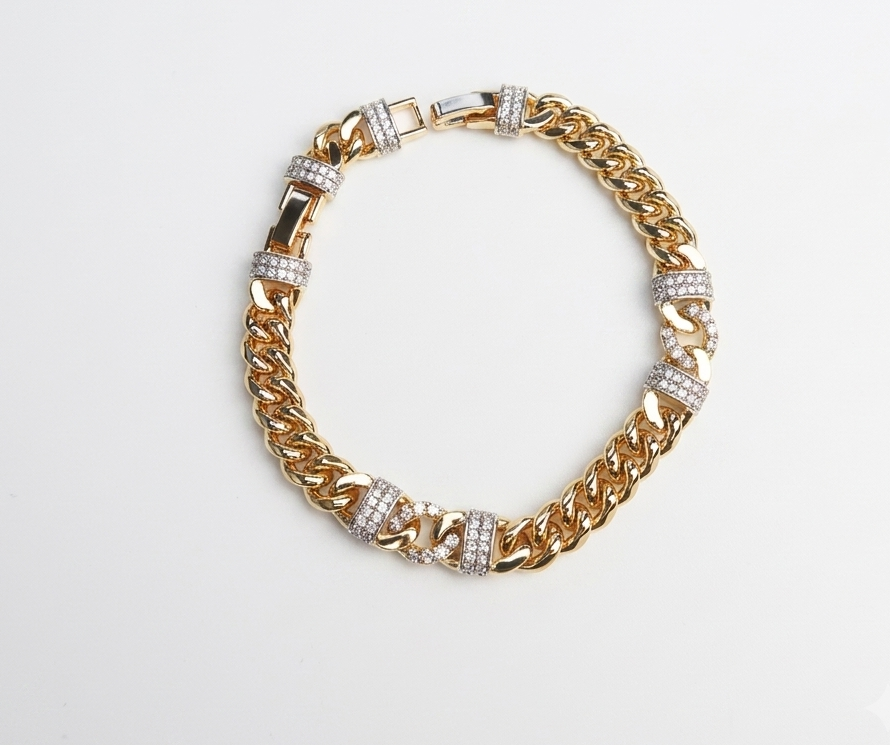 Golden Ice Armband