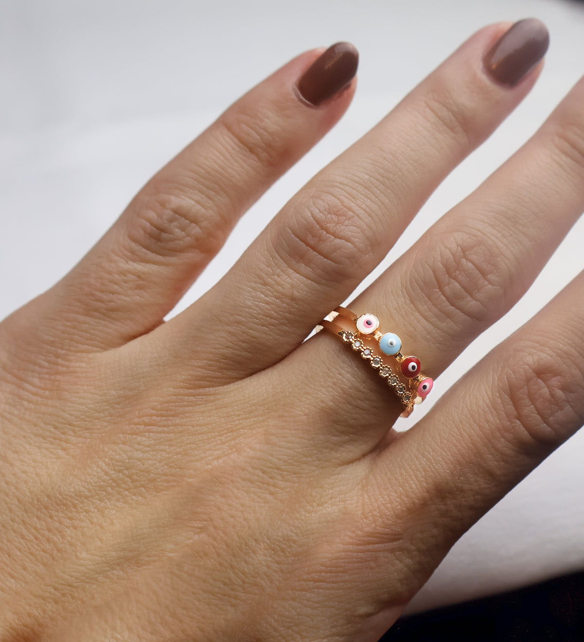 Luna Protection Ring –  eye ring van DiSora