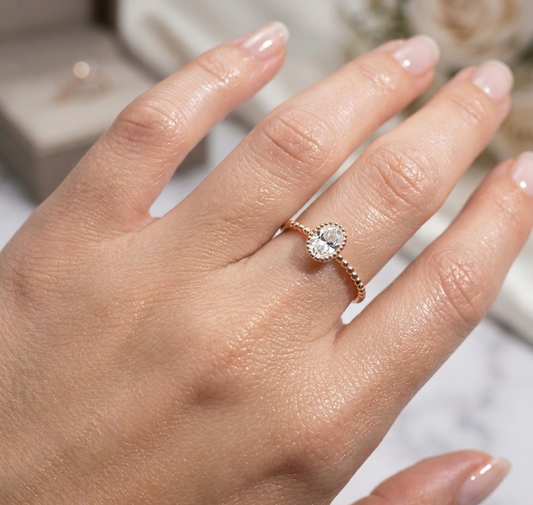 Ovale Lumière Ring