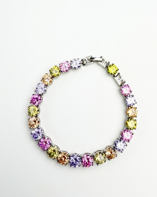 Rainbow luxe armband