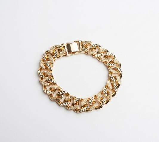 Rosé Bold Chain Armband