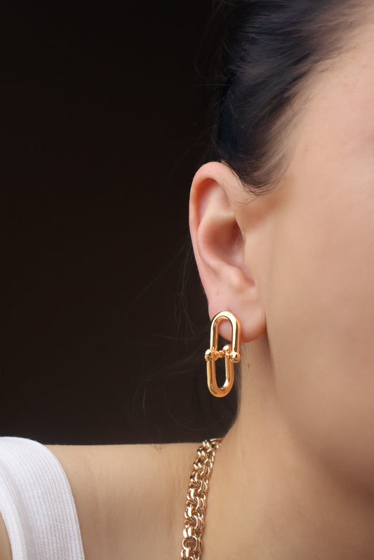 Rosé Glow Earring – rosé oorbellen van DiSora
