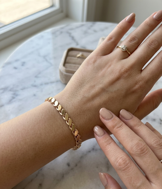 Rose Classic Link Armband