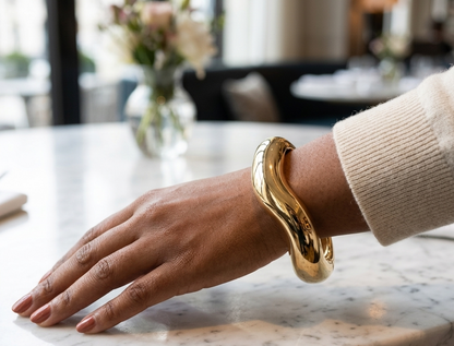 Wave Cuff Armband